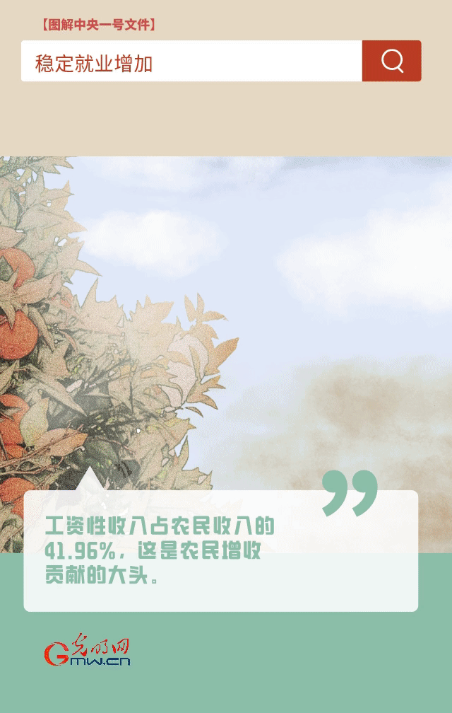【圖解中央一號文件】“動(dòng)”漫海報(bào)丨今年如何讓農(nóng)民的“錢袋子”鼓起來？