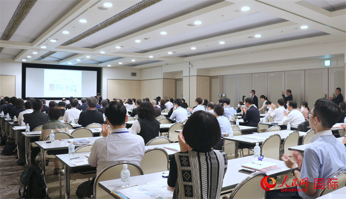 “世界遺產(chǎn) 大絲綢之路展”發(fā)布會現(xiàn)場。（人民網(wǎng) 許可攝）