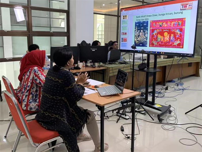 活動現(xiàn)場。供圖：印尼三一一大學(xué)孔子學(xué)院