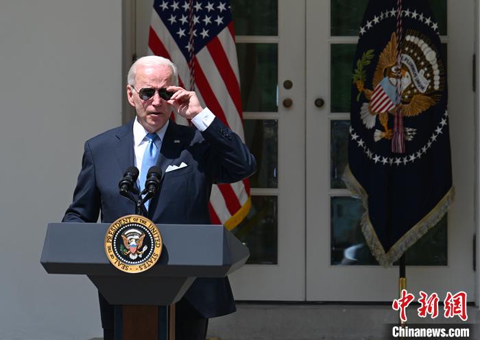 資料圖：美國總統(tǒng)拜登。