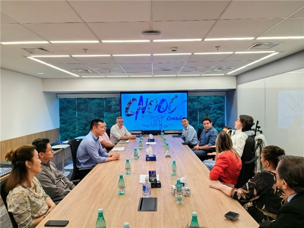 座談會現(xiàn)場。中海油巴西公司供圖