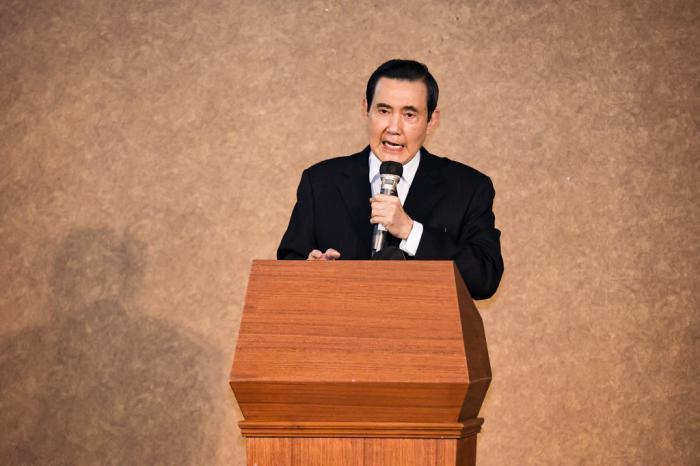  資料圖：馬英九。圖片來源：臺(tái)灣《中國時(shí)報(bào)》