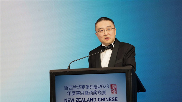 中國(guó)駐新西蘭大使王小龍。攝影：張凱