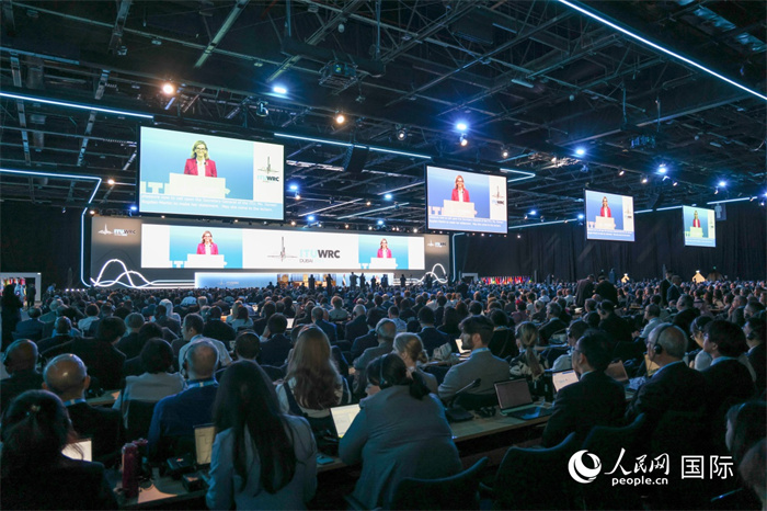 2023年世界無線電通信大會開幕式現(xiàn)場。人民網(wǎng)記者 任皓宇攝