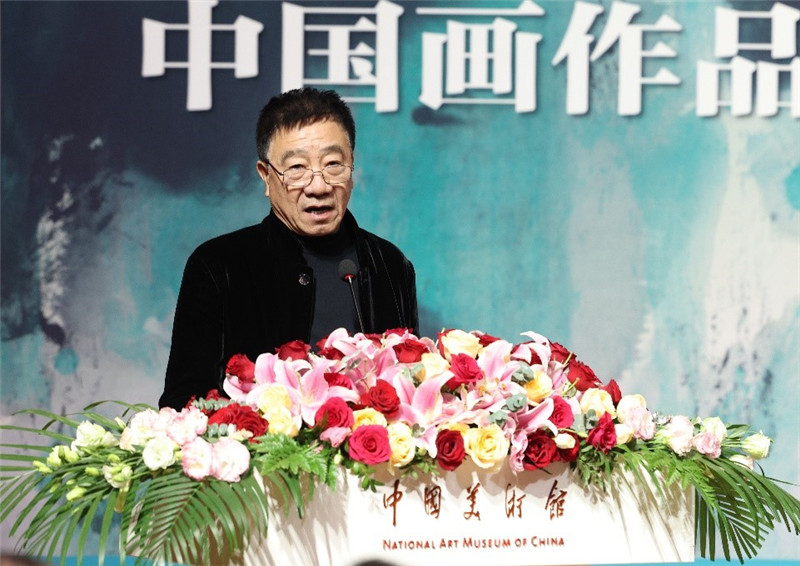 任建國致辭。主辦方供圖