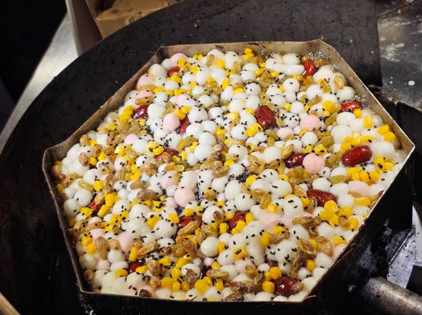 南京特色小吃梅花糕。圖片來源：臺灣“中時新聞網(wǎng)”游定剛攝