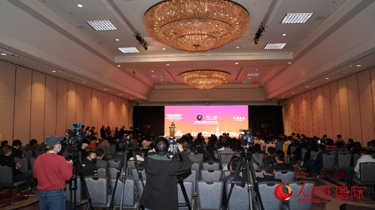 “中國之夜暨消費電子發(fā)展論壇”現場。人民網記者 鄧圩攝