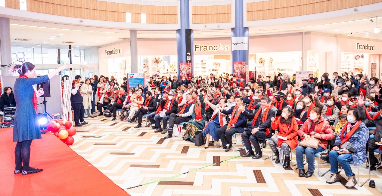 活動現(xiàn)場。中國駐大阪旅游辦事處供圖