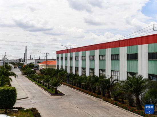 這是2024年2月16日在埃塞俄比亞杜凱姆市拍攝的東方工業(yè)園。 新華社記者 李亞輝 攝