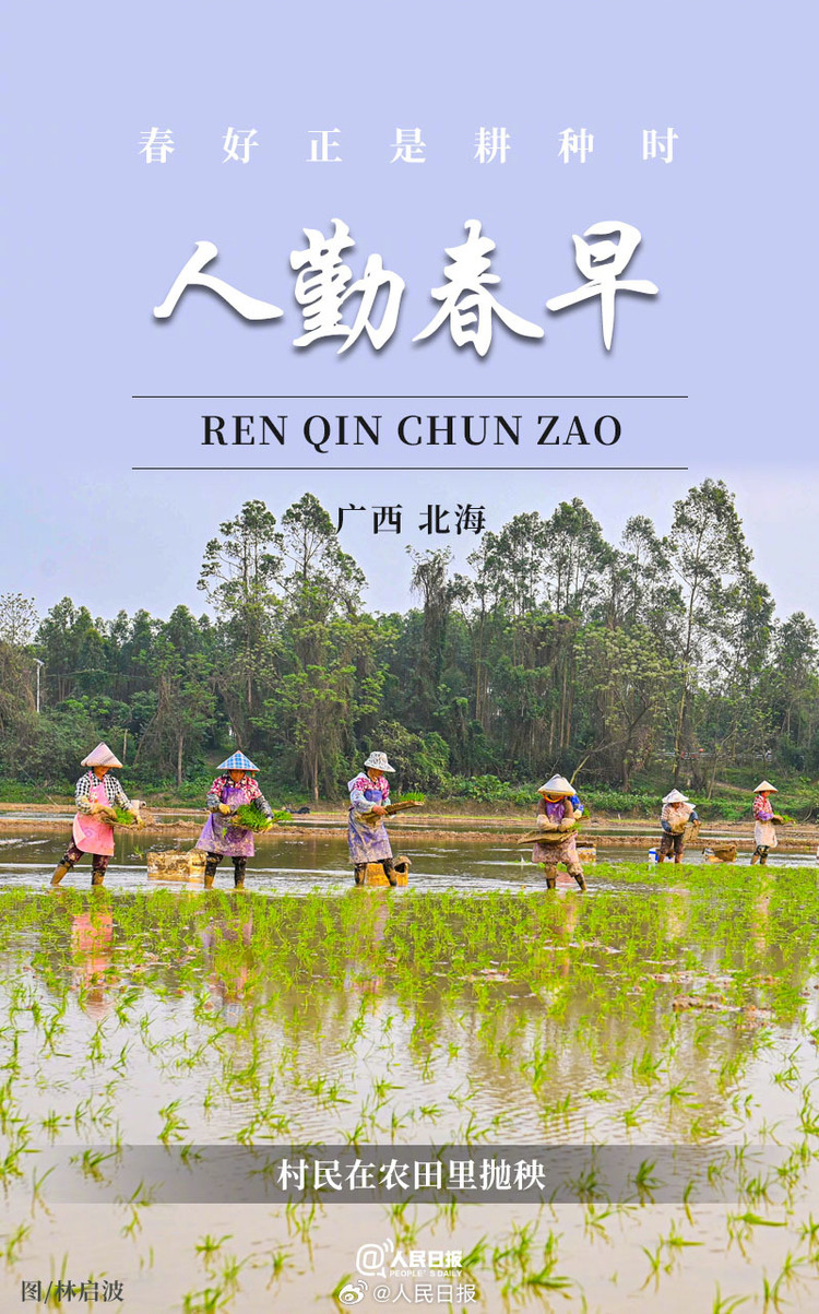 生機(jī)盎然！用課本封面打開(kāi)春耕畫(huà)卷