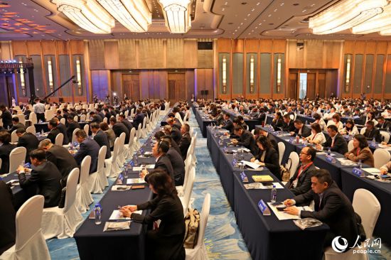 開(kāi)幕式現(xiàn)場(chǎng)。人民網(wǎng)記者 陳博攝