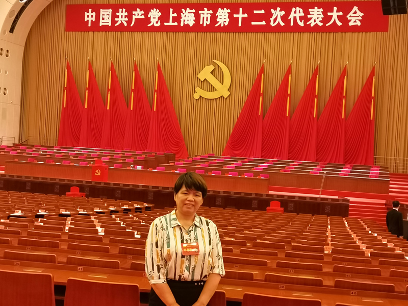 黨代表施鳳。受訪者供圖