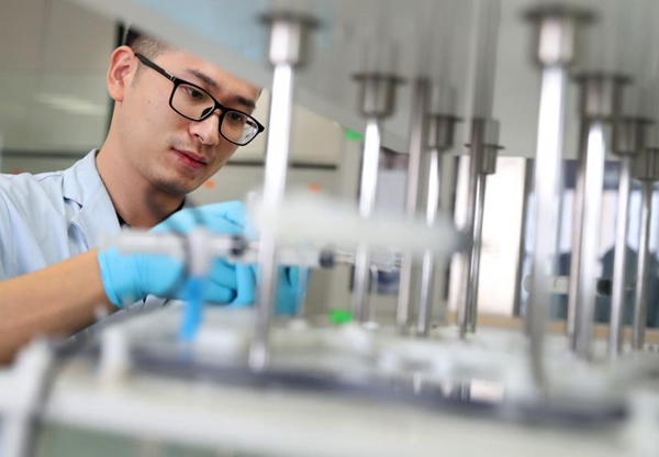 藥物研制實驗環(huán)節(jié)。受訪者供圖