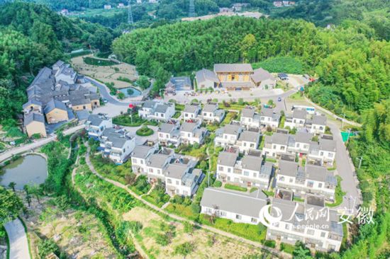 俯瞰大灣村。人民網(wǎng) 陳若天攝