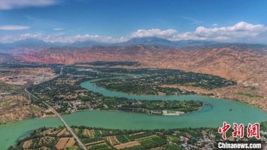 圖為青海省黃河流域。（資料圖）青海省水利廳 供圖