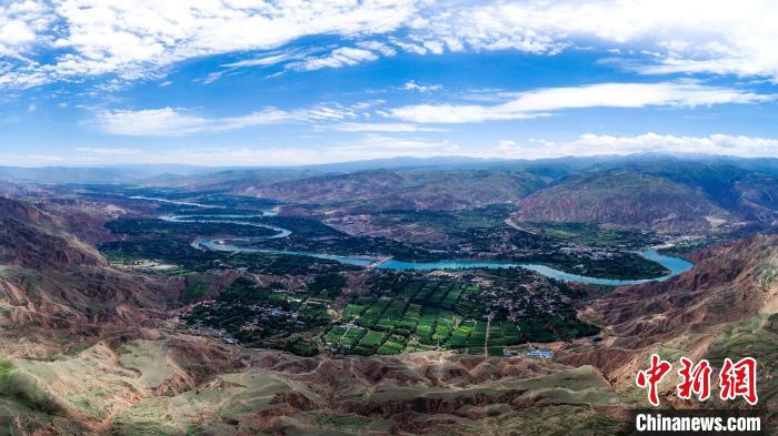 圖為青海黃河流域。(資料圖) 李玉峰 攝