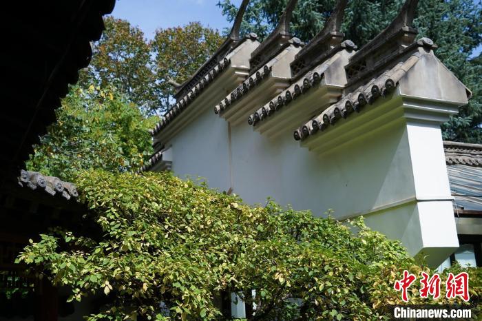 圖為西寧園林植物園內(nèi)的蘇式風格建筑?！●R銘言 攝