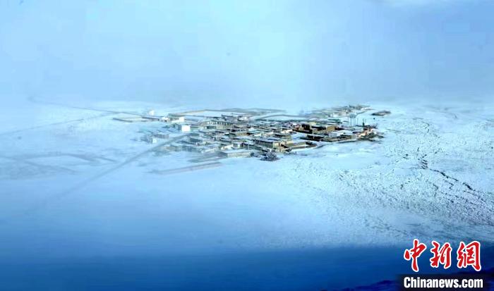 圖為普瑪江塘鄉(xiāng)冬季村景?！±丝ㄗ涌h網(wǎng)信辦供圖