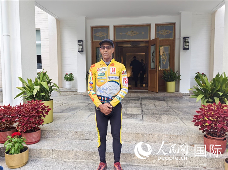 9月6日，卡里姆·穆斯塔在摩洛哥駐華大使官邸。人民網(wǎng)記者 王晶攝