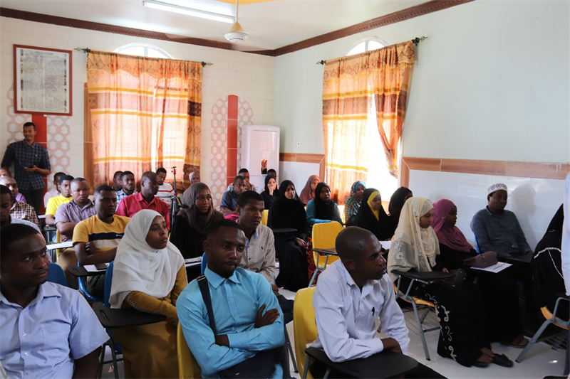 培訓現(xiàn)場。專家組供圖