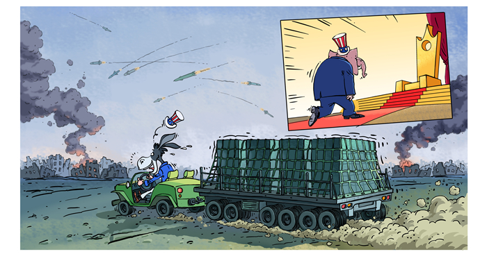 漫畫作者：馬宏亮（人民網(wǎng)版權(quán)圖片，未經(jīng)授權(quán)請勿轉(zhuǎn)載。）