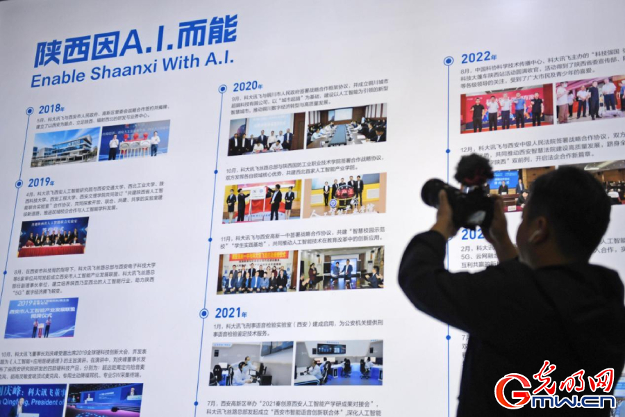 組圖丨AI、網(wǎng)絡(luò)安全、跨境電商……數(shù)字經(jīng)濟(jì)如此 “陜”耀