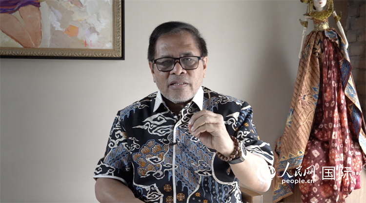 5月14日，印度尼西亞大使周浩黎接受人民網(wǎng)專訪。人民網(wǎng) 王婧攝