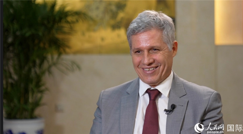 巴西農(nóng)村發(fā)展部部長特謝拉。 人民網(wǎng)記者 張榮攝