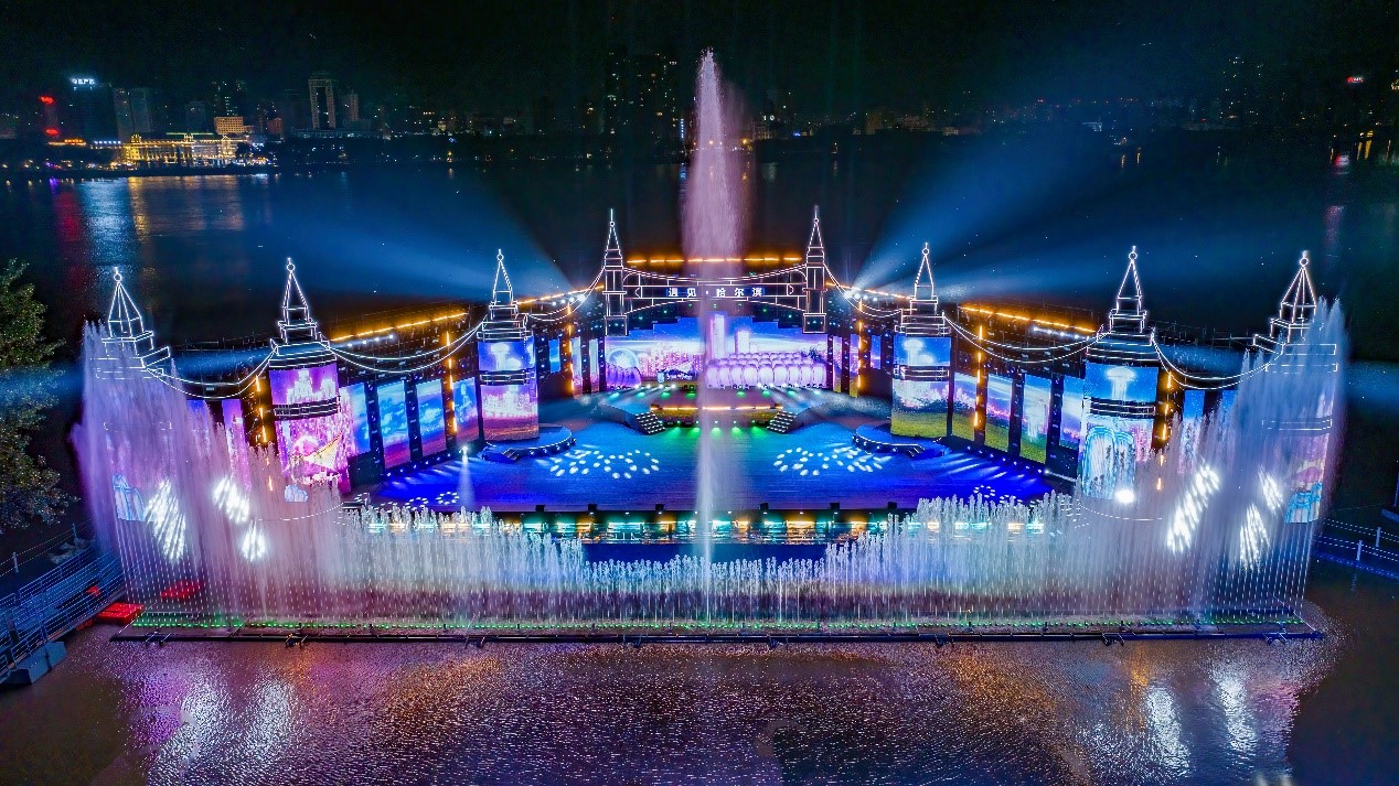 《遇見·哈爾濱》展演現(xiàn)場。受訪者供圖