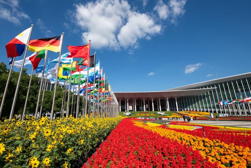 第七屆中國國際進口博覽會會場。人民網記者 翁奇羽攝