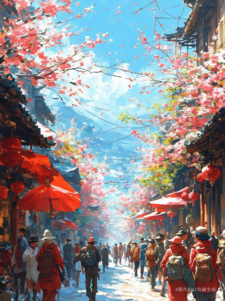 【巳巳如意萬象新】漫評丨紅紅火火中國年，照見新年新圖景