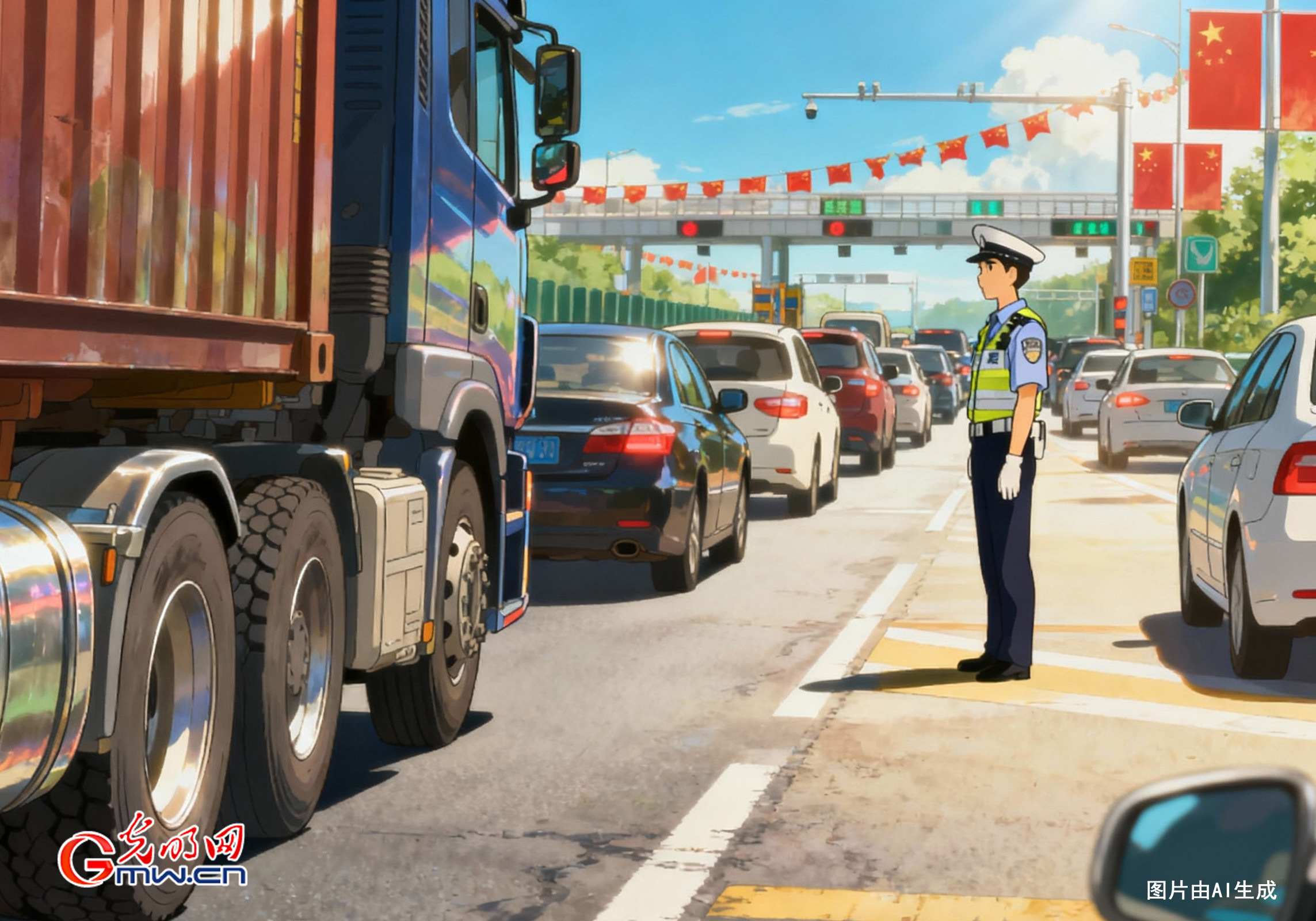 【光明漫評(píng)】國(guó)慶煙火氣，離不開(kāi)勞動(dòng)者的守護(hù)