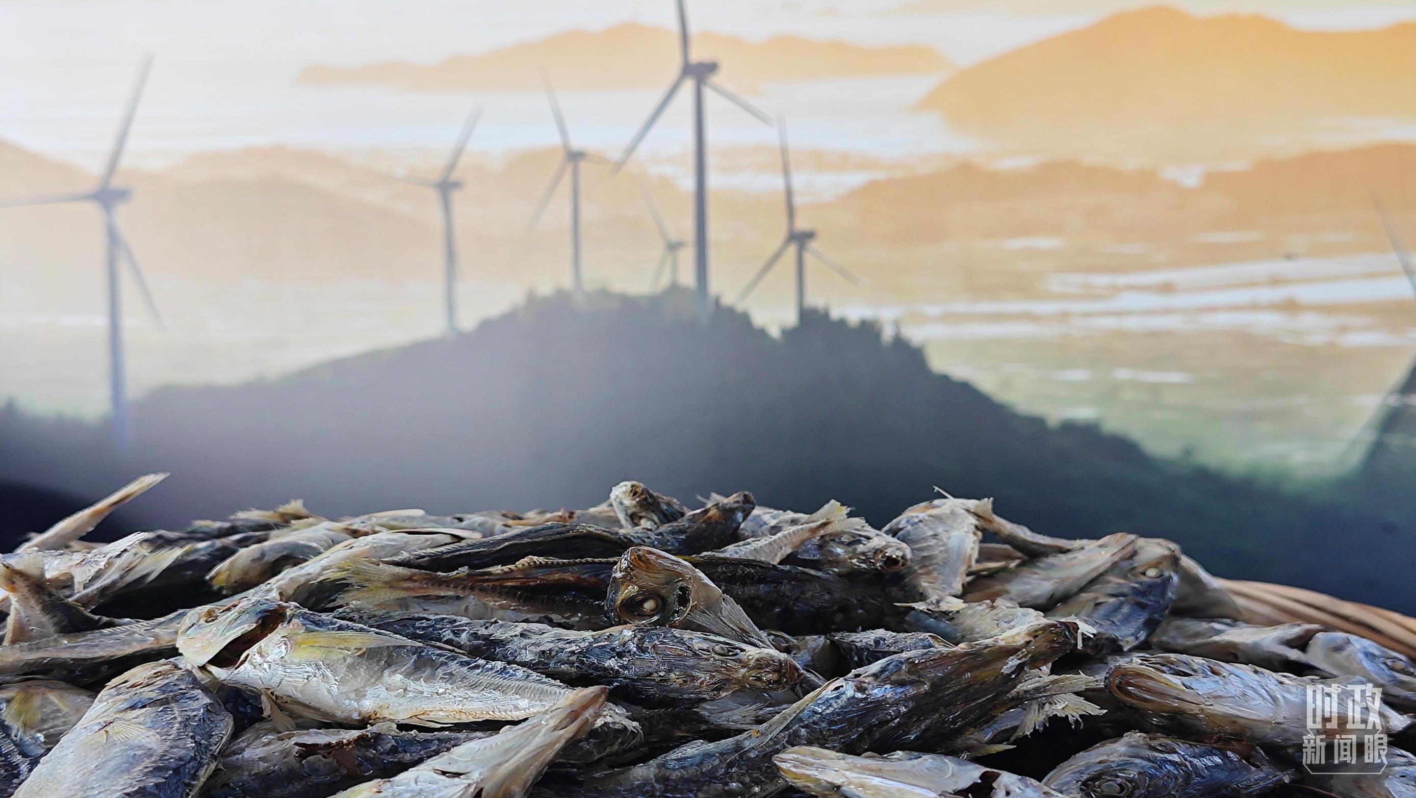 △澳角村的海產(chǎn)品。（總臺央視記者許永松拍攝）