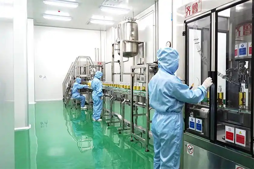 吉林省鹿產(chǎn)品生產(chǎn)車間。