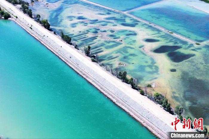 航拍貴德縣黃河?！●R銘言 攝