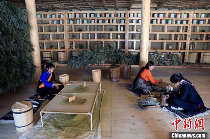 工坊一角。　王磊 攝