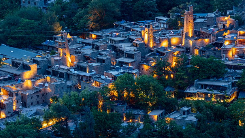 四川省阿壩州理縣桃坪村。四川省文旅廳供圖