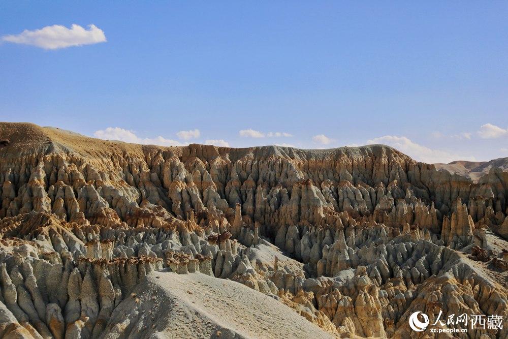 多姿多彩的土林。人民網(wǎng) 李海霞攝