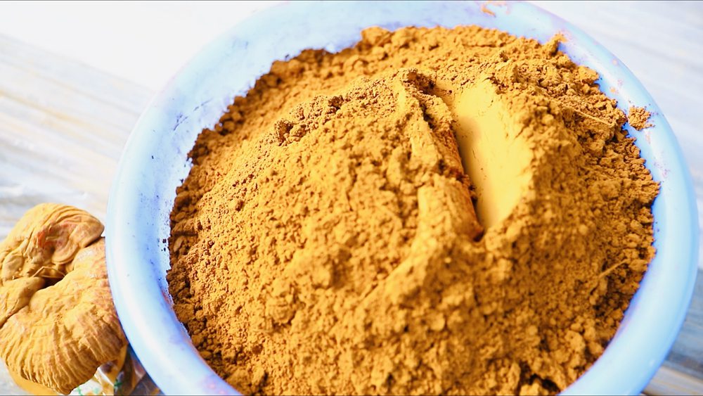 靈芝孢子粉。