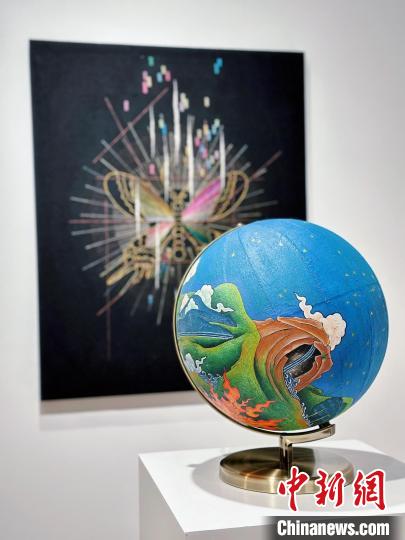 展覽現(xiàn)場(chǎng)?！□囆g(shù)中心 供圖