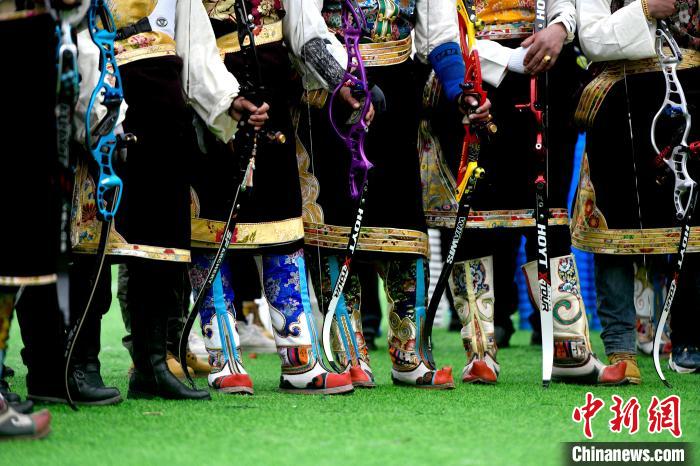 3月28日，參加響箭比賽的選手們?！±盍?攝