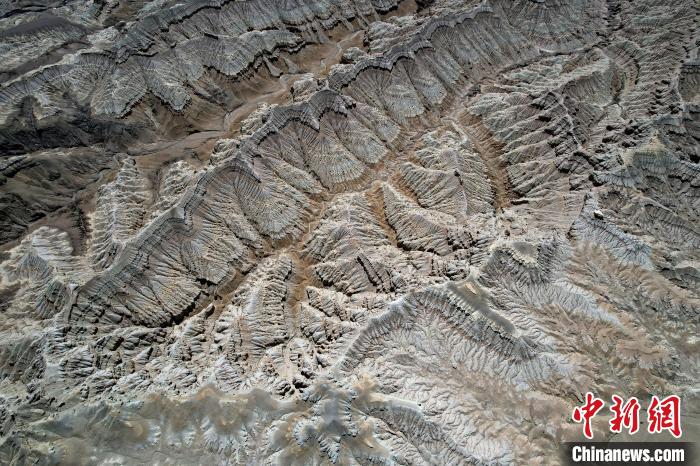 4月5日，西藏阿里札達(dá)土林。(無人機(jī)照片) 李林 攝